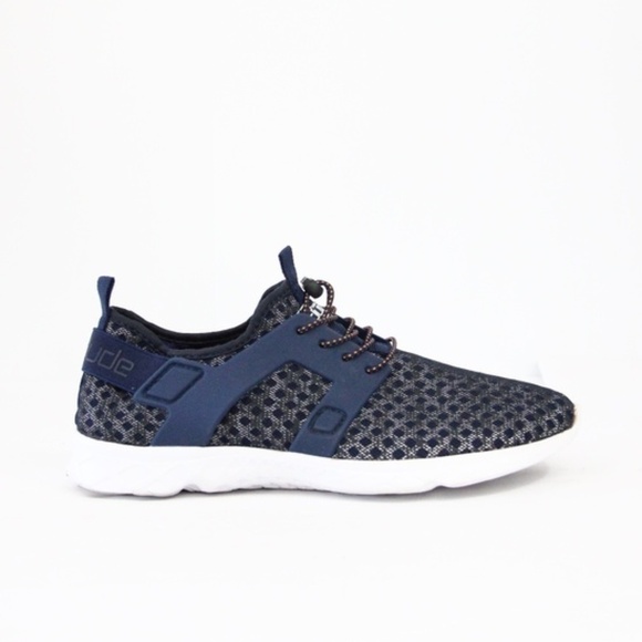 Hey Dude Mistral Sneakers Men Airflow Active Outdoor Navy Melange 11 - Picture 1 of 16